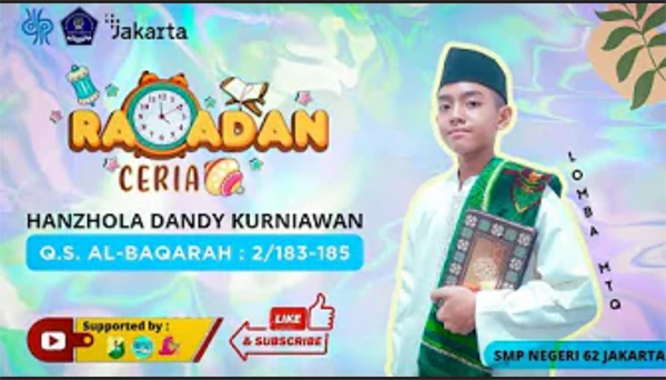 LOMBA MTQ PUTRA TINGKAT SMP || RAMADHAN CERIA DKI.JAKARTA